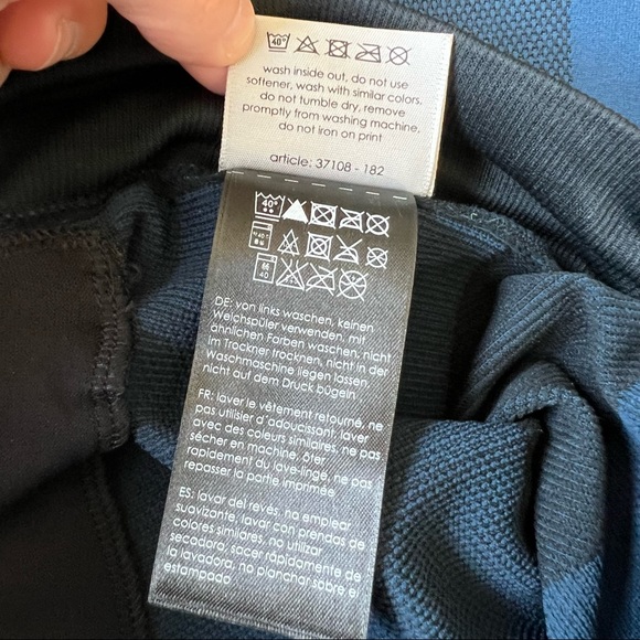 Falke Ergonomic Sports System Blue Running Tight Size Large Legging - Picture 14 of 16